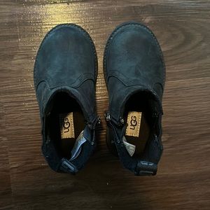 Black UGG T Bolden Weather Boot, Black, Size 7